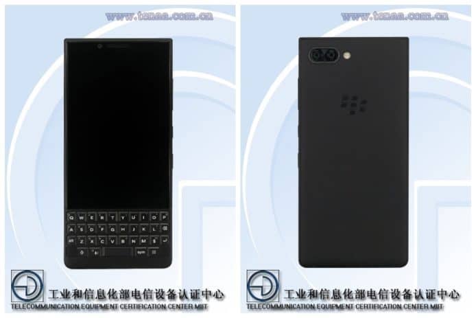 BlackBerry 新機 KEY2 本週五發表