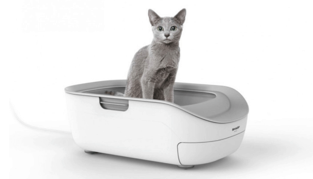 Sharp 智能貓廁所　即時分析愛貓健康狀況