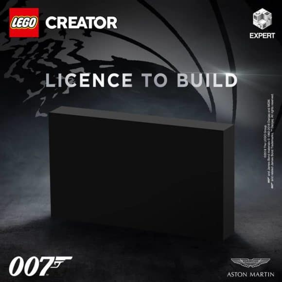LEGO 將推出 007 Aston Martin 戰車積木