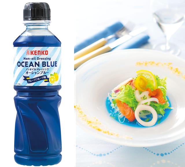 相機食先引發商機   日本推出藍色沙律汁勁搶眼