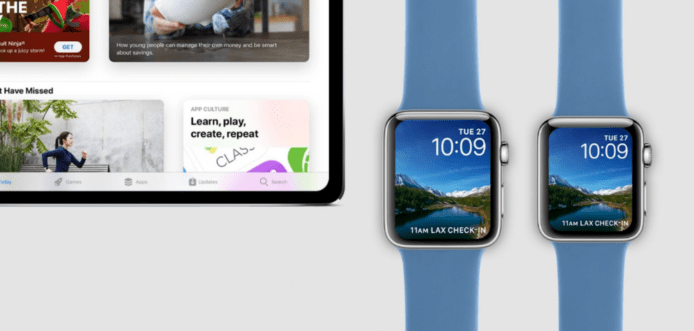 Apple 秋季新 iPad Pro、Apple Watch 模擬圖片　超窄邊框設計