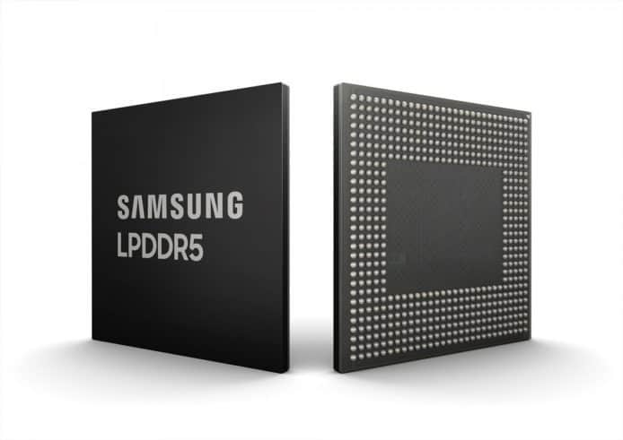 Samsung 首創 LPDDR5 流動裝置記憶體 　速度增50% 電力消耗減30%
