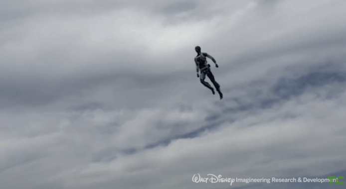 迪士尼開發特技機械人  空中飾演超級英雄無難度
