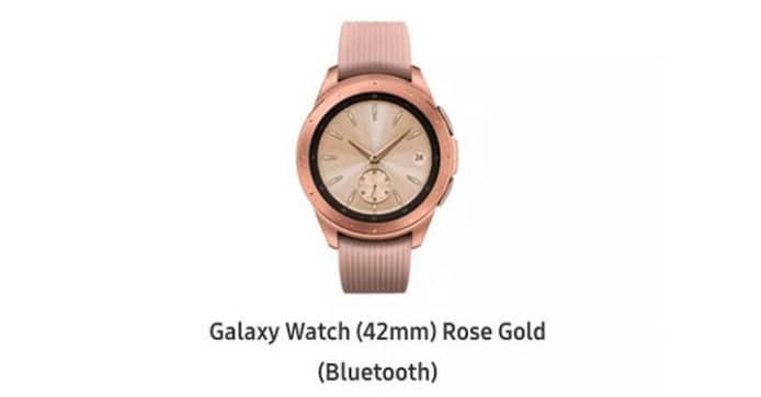 Samsung 官網意外流出　新 Galaxy Watch 外觀細節