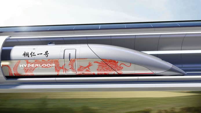 Hyperloop 在中國貴州建 10 公里超級高鐵試驗管道　列車冠名「銅仁一號」