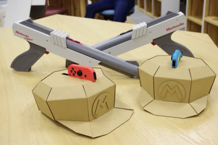 Nintendo Labo 玩家DIY光線槍遊戲　十足WarGame感覺！