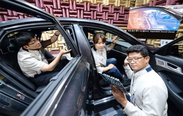 韓國 Kia 研發新技術   車廂各人可有獨立音響空間