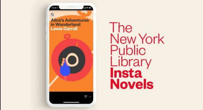 紐約圖書館將經典名著變 IG Stories