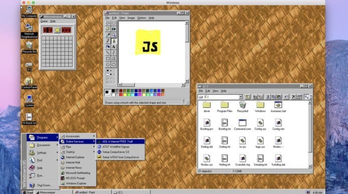 懷舊「Windows 95」APP　可在 macOS / Windows / Linux 上運作