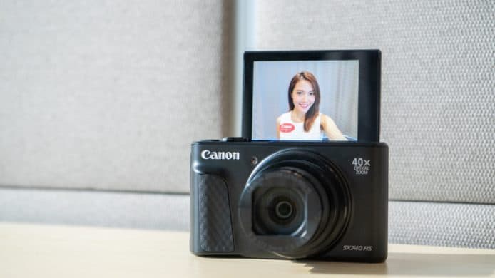 Canon PowerShot SX740 HS    支援 4K 拍攝 + 40 倍光學變焦