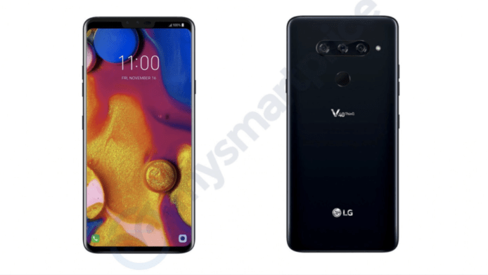 LG 將於 10 月初公佈 V40 手機  採用五鏡頭設計