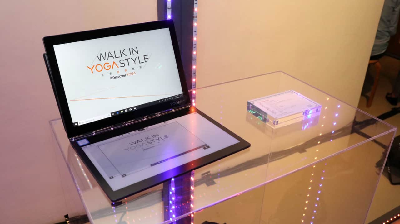 【報價】Lenovo Yoga Book C930 / Yoga C930 抵港超輕E-Ink 雙 