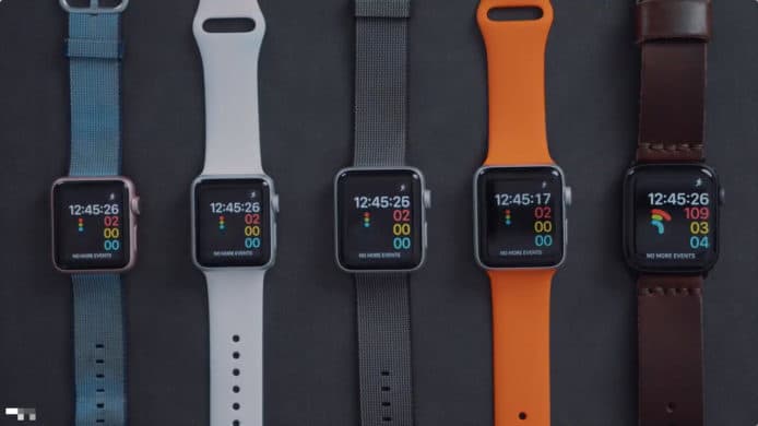 五代 Apple Watch 速度比拼   開機速度快近 8 倍