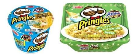 Pringles 與 Super Cup 合作推出薯片味杯麵