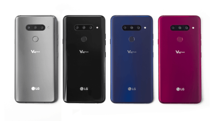 LG V40 ThinQ 新機公布　6.4 吋 OLED 熒幕＋5 個相機鏡頭