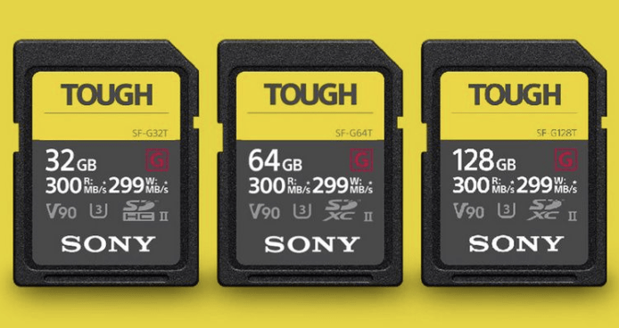 防水耐摔 Sony Tough SD 卡售價　比普通SD卡貴數倍
