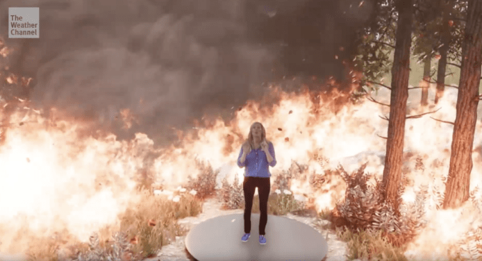 【有片睇】模擬山火焚城　美國天氣頻道 CG 展示火災危害