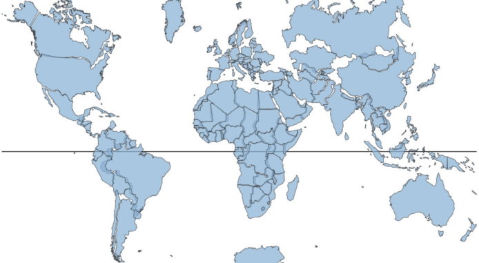 世界地圖真實樣貌？英國科學家指北美、俄羅斯非地圖般大