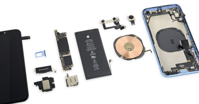 iPhone XR 外媒拆機　電池容量比 iPhone XS 還大但比 XS Max 略小