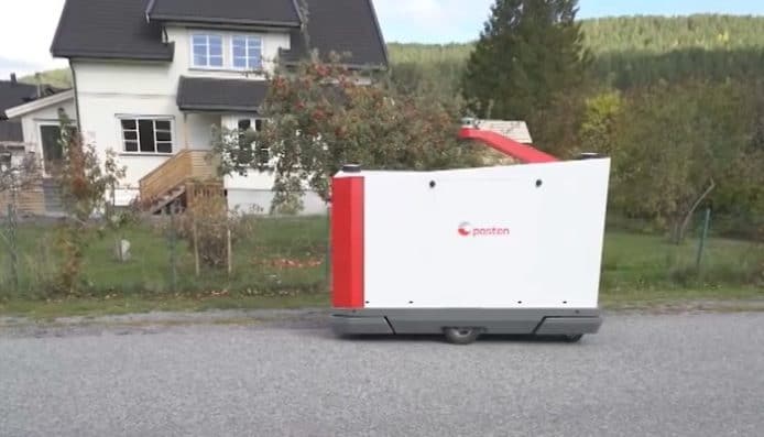 挪威郵政測試派遞機械人   多功能兼減低成本