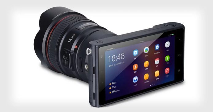 大陸廠商推出單反相機   支援 Canon 鏡頭使用 Android 系統