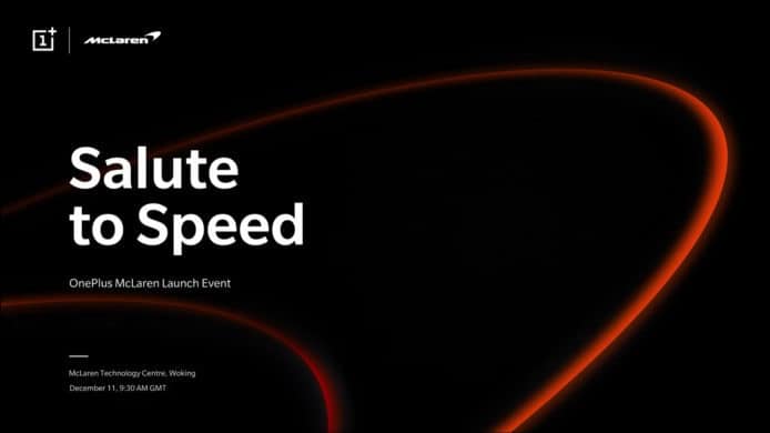 OnePlus 跟 McLaren 合作   下月 11 日發表新產品