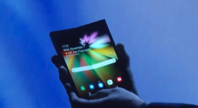 Samsung 「摺芒」機曝光　7.3 吋熒幕可完全摺疊