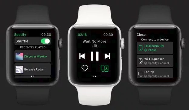 Spotify 官方 Apple Watch 專用 App 正式推出　未來將支援離線播歌