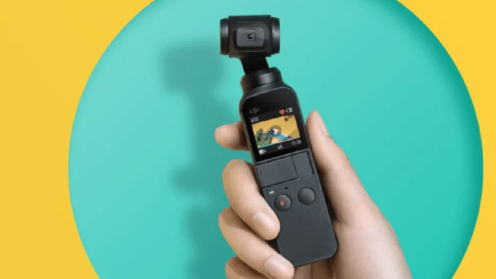 【DJI Osmo Pocket】10 cm 超迷你攝錄機　手掌大+三軸雲台+4K 60FPS　
