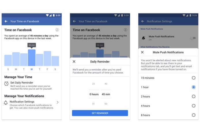 Facebook 加入使用時間數據版面  助用家了解使用習慣