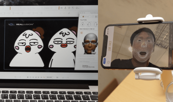 【不止 Face ID！】iPhone TrueDepth 鏡頭令 2D 動畫角色製作更簡單　CrazyTalk Animator 一鍵臉部追蹤示範