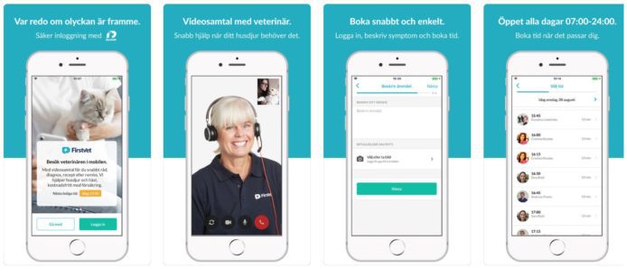 瑞典推出手機視像獸醫服務