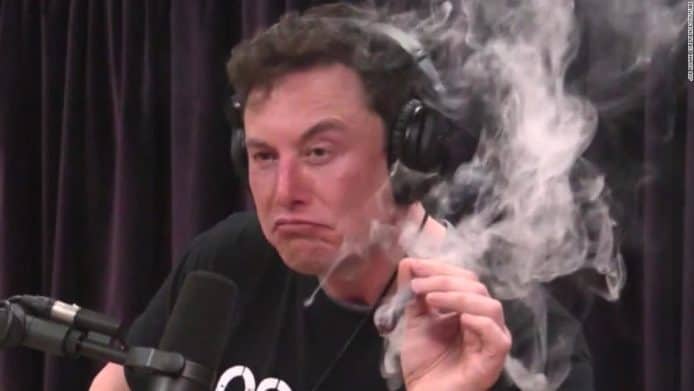 NASA：Elon Musk 承諾不會再在公衆面前抽大麻煙