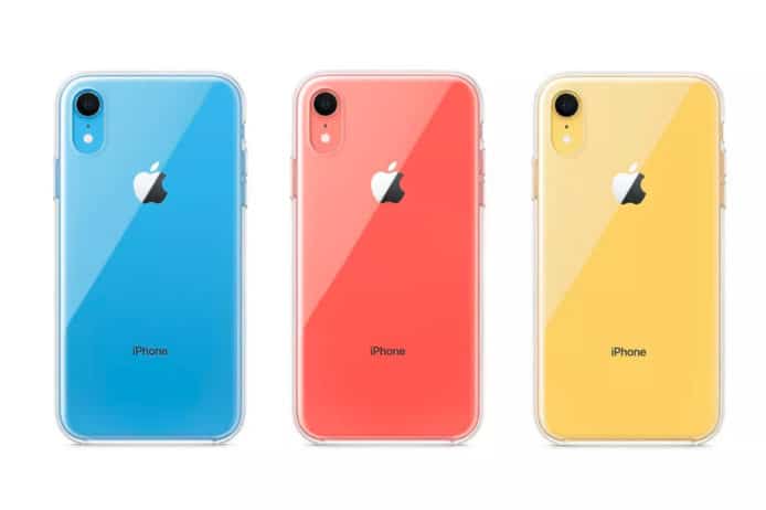 Apple 推官方透明保護殼　展示 iPhone XR 機背色彩