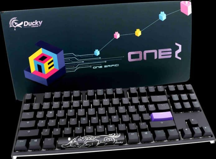 Ducky ONE 新 RGB 機械鍵盤　不破孔鍵帽+雙配色設計