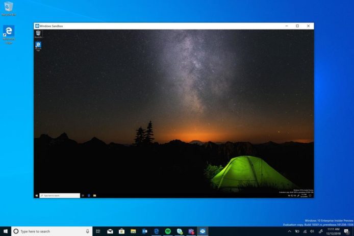 Windows 10 將推沙盒模式　一鍵開關方便測試新App