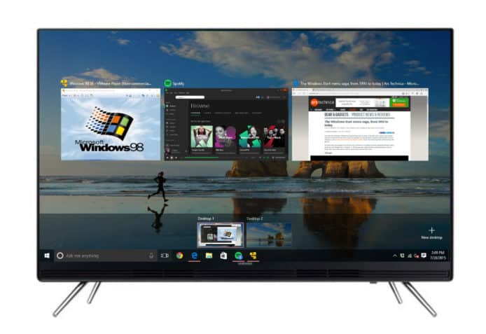 Samsung 新款電視能接駁滑鼠鍵盤　玩電腦遊戲毋須駁HDMI線