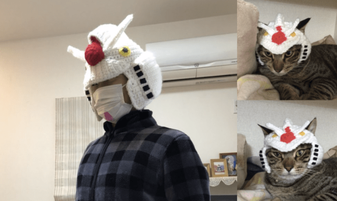 【有片睇】Gundam冷帽像真度超高！4日完成，貓仔都有份