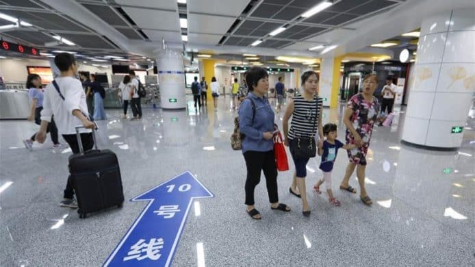中國首個 5G 覆蓋地鐵站   四川成都開通為乘客提供免費上網