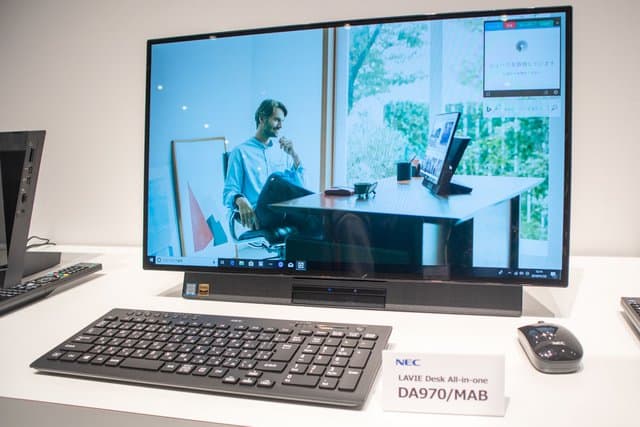 【有片睇】呼叫「起動」即可開電腦　NEC最新一體式PC電腦LAVIE Desk All-in-one