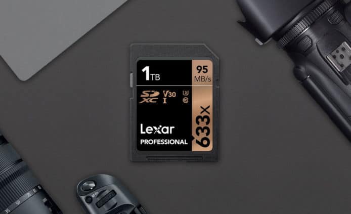 Lexar 1TB SDXC 記憶卡即將推出　極速讀/寫+超大容量