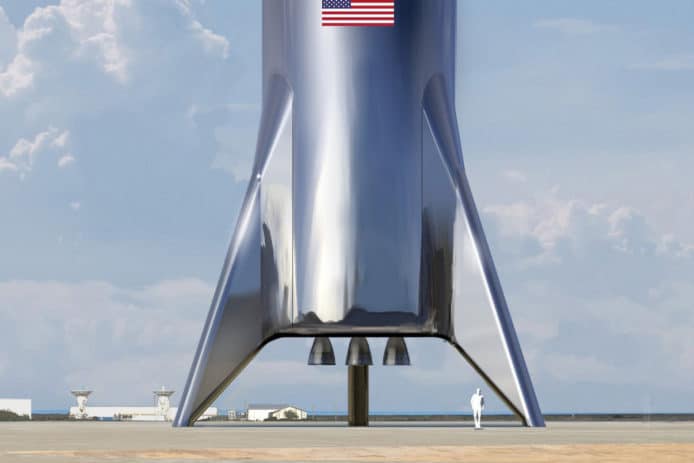 Elon Musk 公開 SpaceX 太空船 Starship 設計概念圖