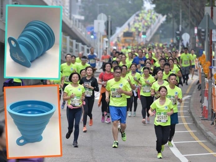 派發 3 萬可重用摺杯   渣打馬拉松公佈派水安排