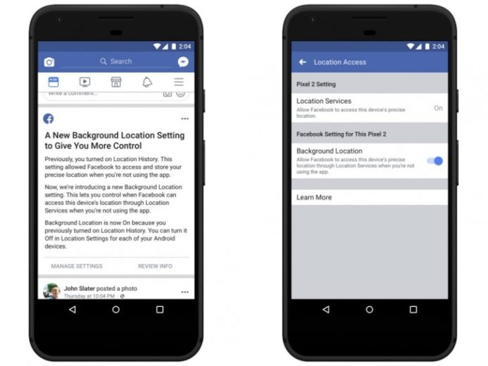 Android 版 Facebook 容許用戶停用背景位置分享