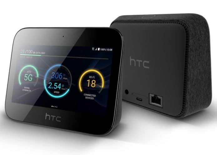 HTC 發表 5G Hub   最多 20 裝置分享數據