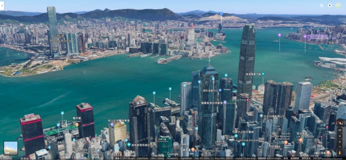 Google 3D 地圖登陸台灣　尋找地標無難度