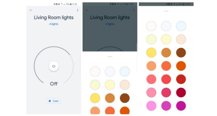 Google Home App 更新   終於可以調整燈光顏色