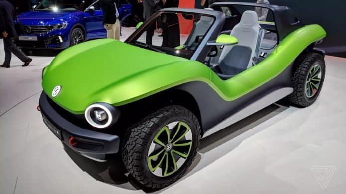 經典沙灘車回歸   VW 展示概念電動 Dune Buggy