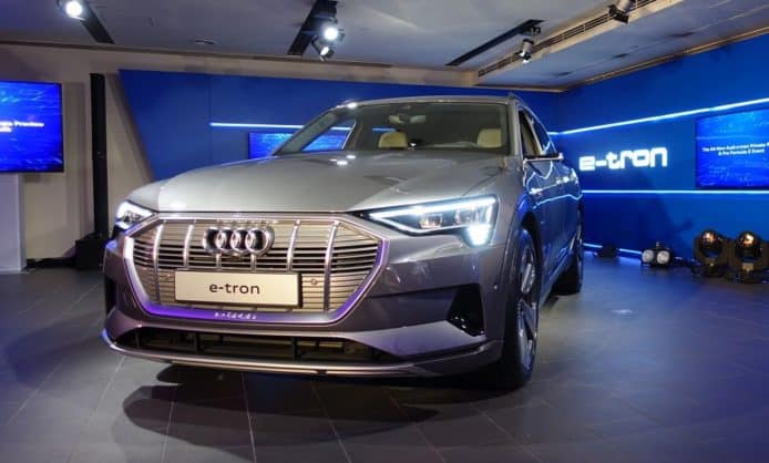 Audi e-Tron 電動 SUV 抵港 首配電子倒後鏡