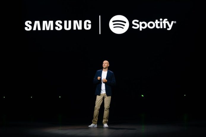 Spotify 與 Samsung 進一步合作  新機將內置 Spotify App